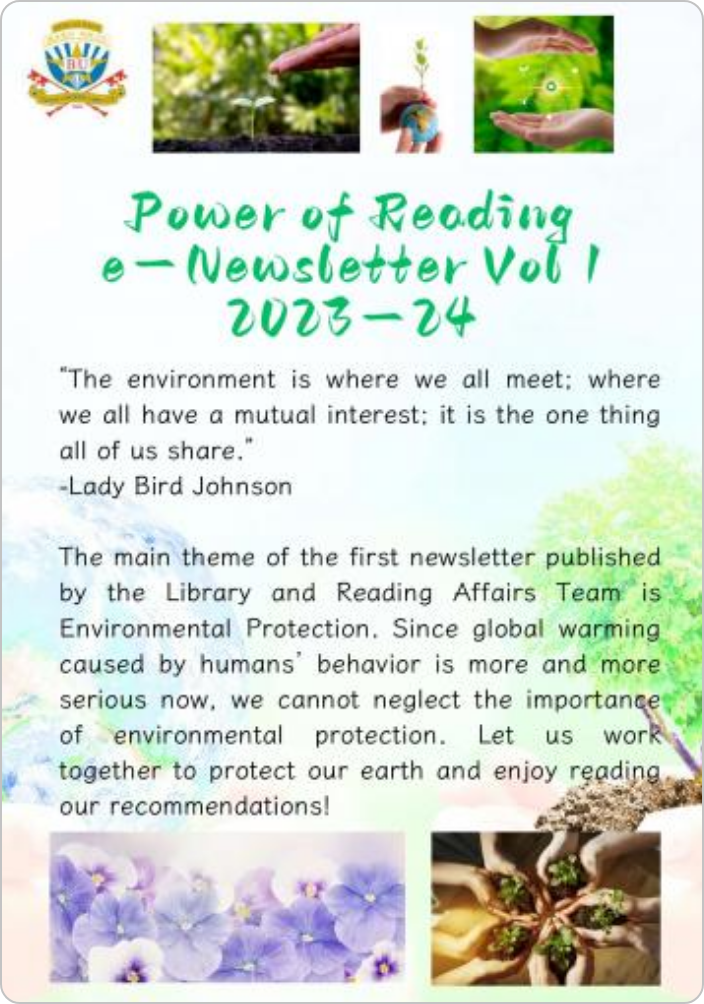 Reading Newsletter Issue 1